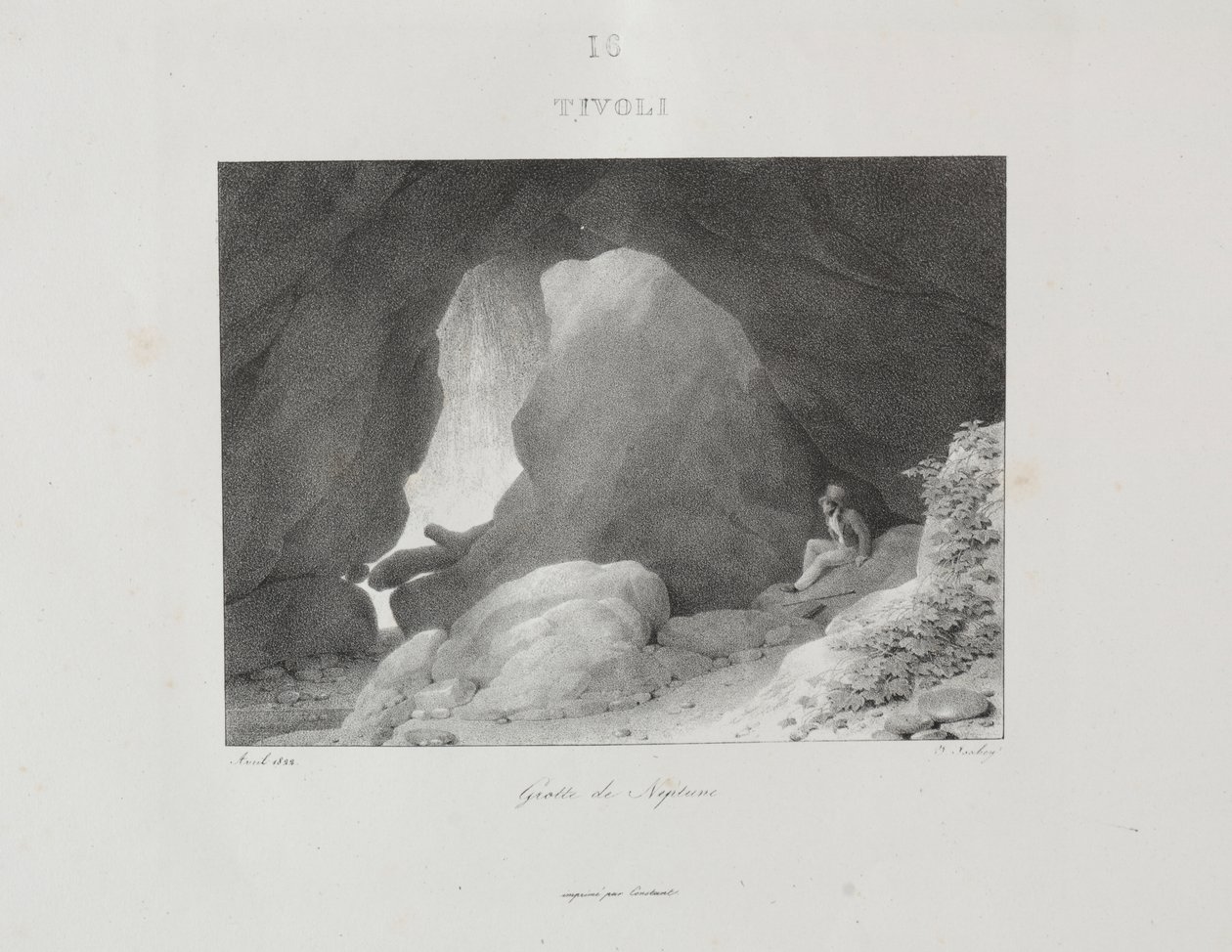 Viaggio in Italia nel 1822 da Jean Baptiste Isabey