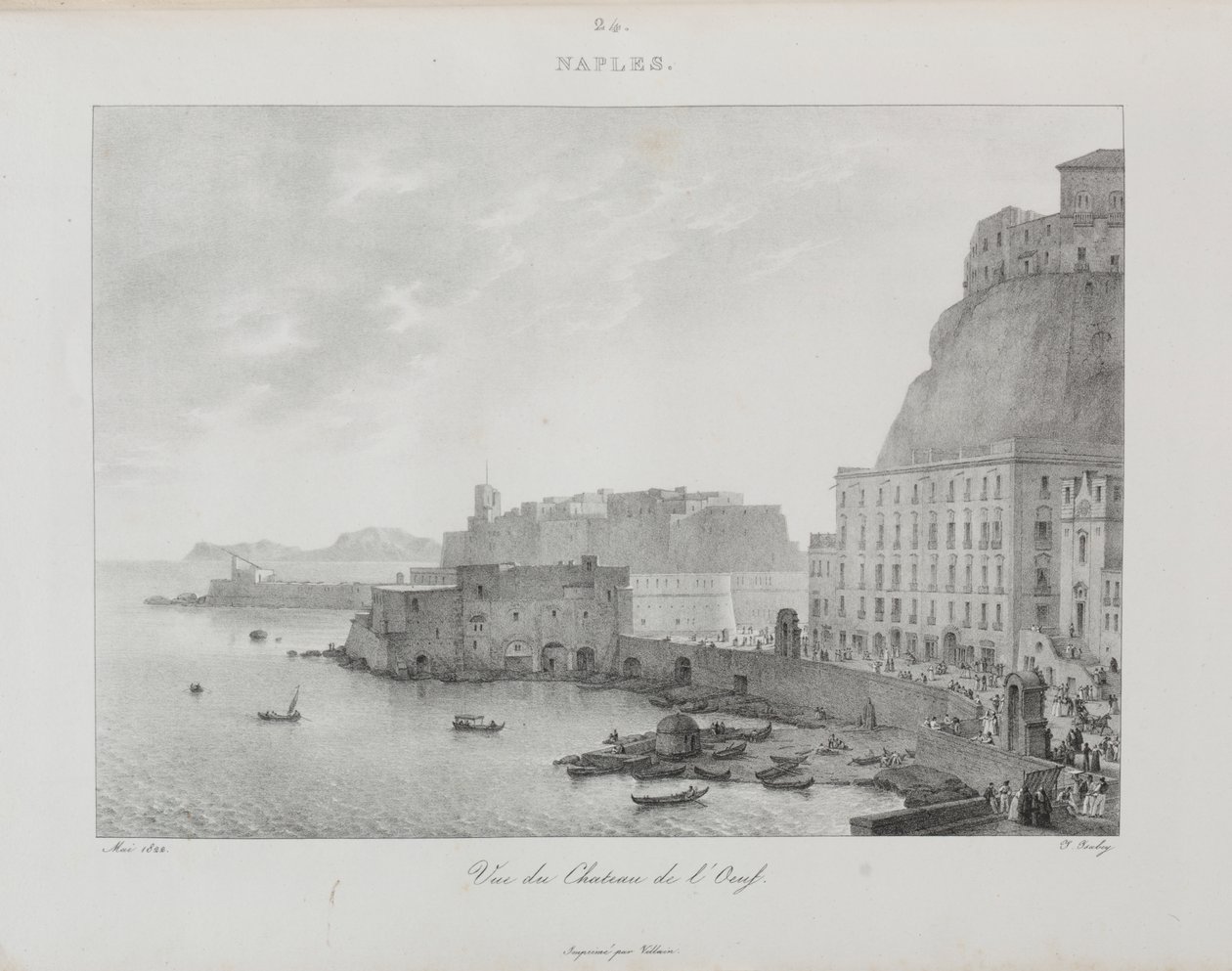 Viaggio in Italia nel 1822 da Jean Baptiste Isabey