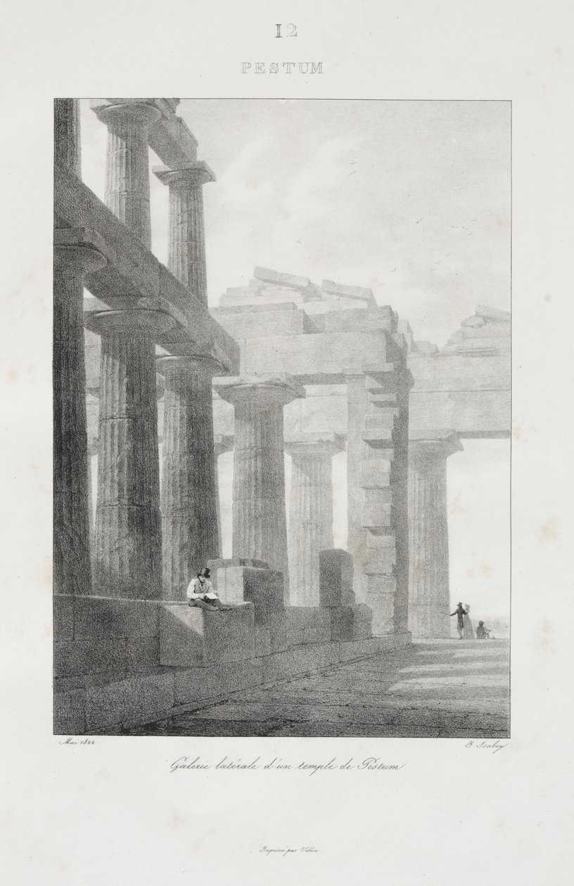 Viaggio in Italia nel 1822 da Jean Baptiste Isabey