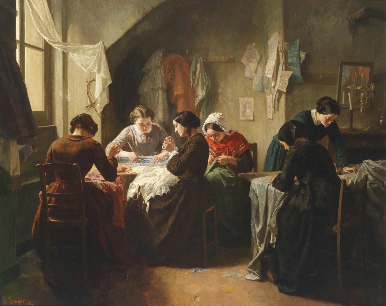 Sarte bretoni da Jean Baptiste Jules Trayer