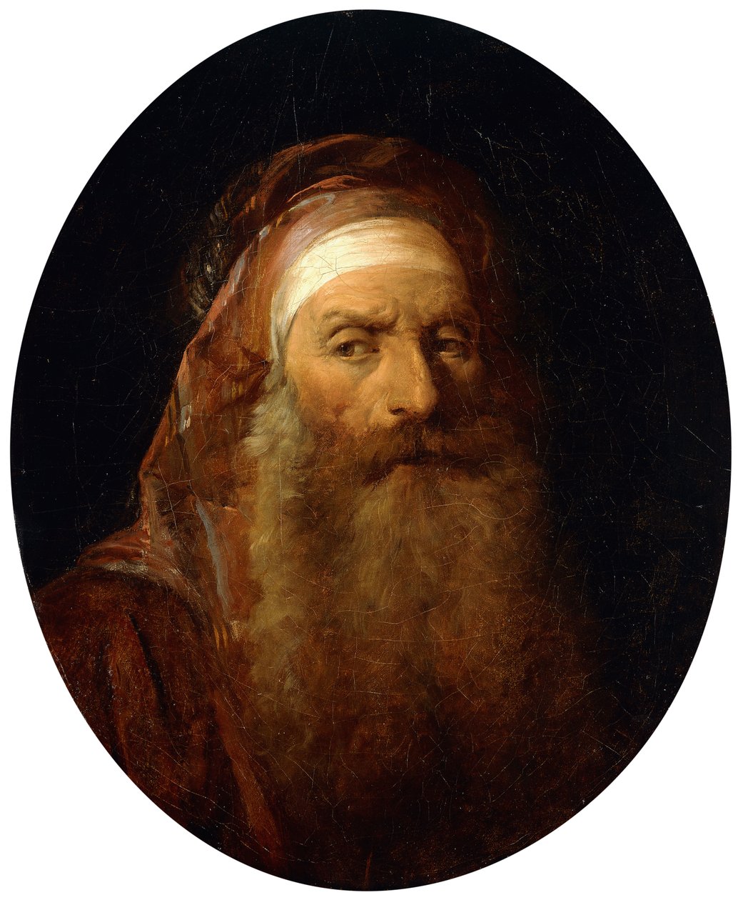 Testa di un orientale da Jean Baptiste Le Prince
