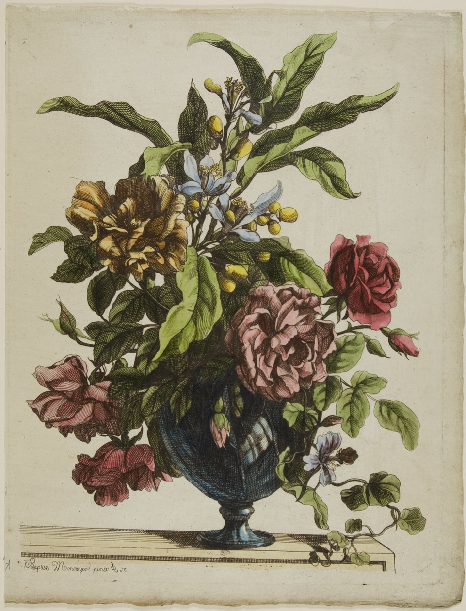 Vaso di fiori da Jean Baptiste Monnoyer
