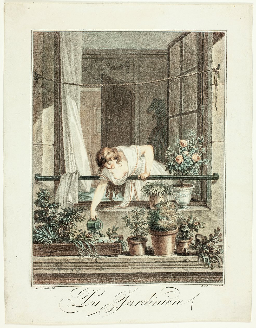 La Jardinière da Jean Baptiste Moret
