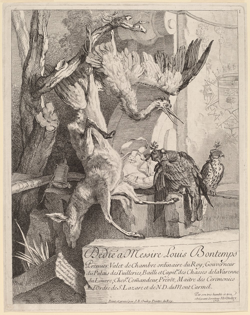 Frontespizio da Jean Baptiste Oudry