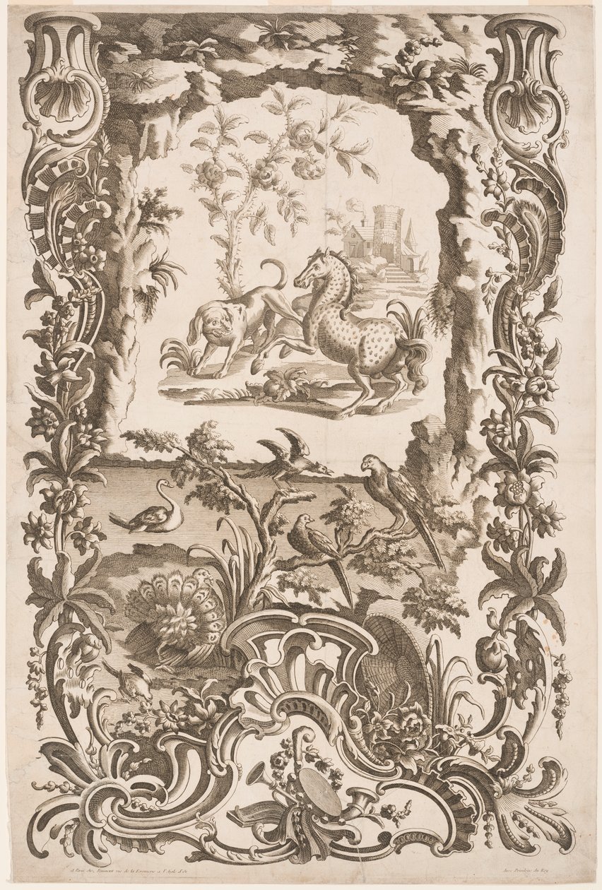 Stampa da Jean Baptiste Scotin I