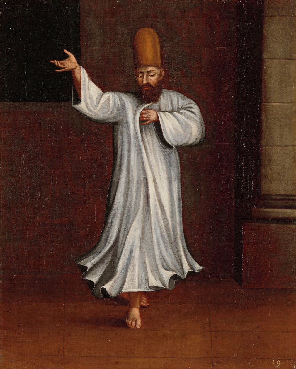 Derviscio da Jean Baptiste Vanmour (workshop of)