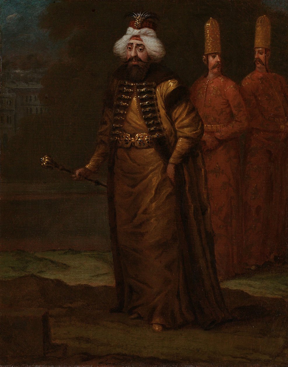 Sultano Ahmed III da Jean Baptiste Vanmour