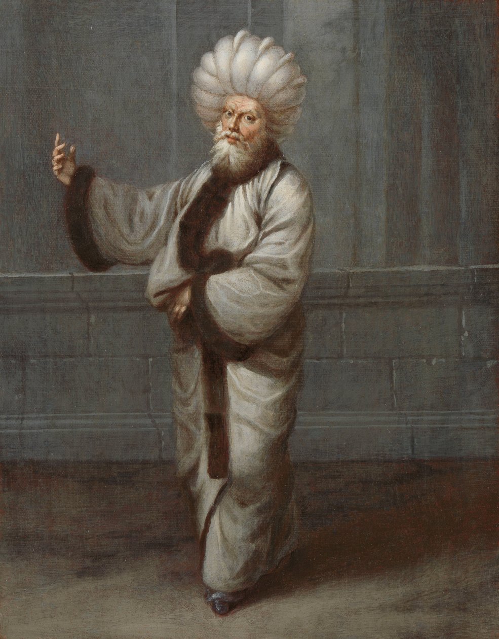 Il Kazasker, giudice da Jean Baptiste Vanmour