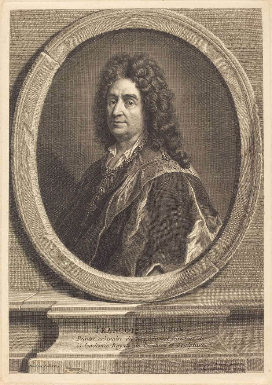 François de Troy da Jean Baptiste de Poilly after François