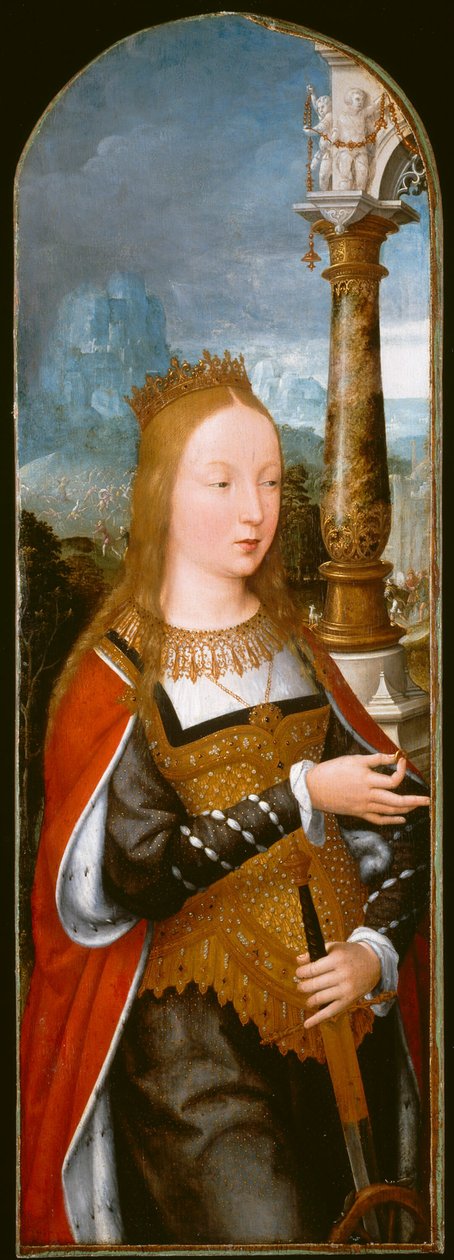 Santa Caterina da Jean Bellegambe