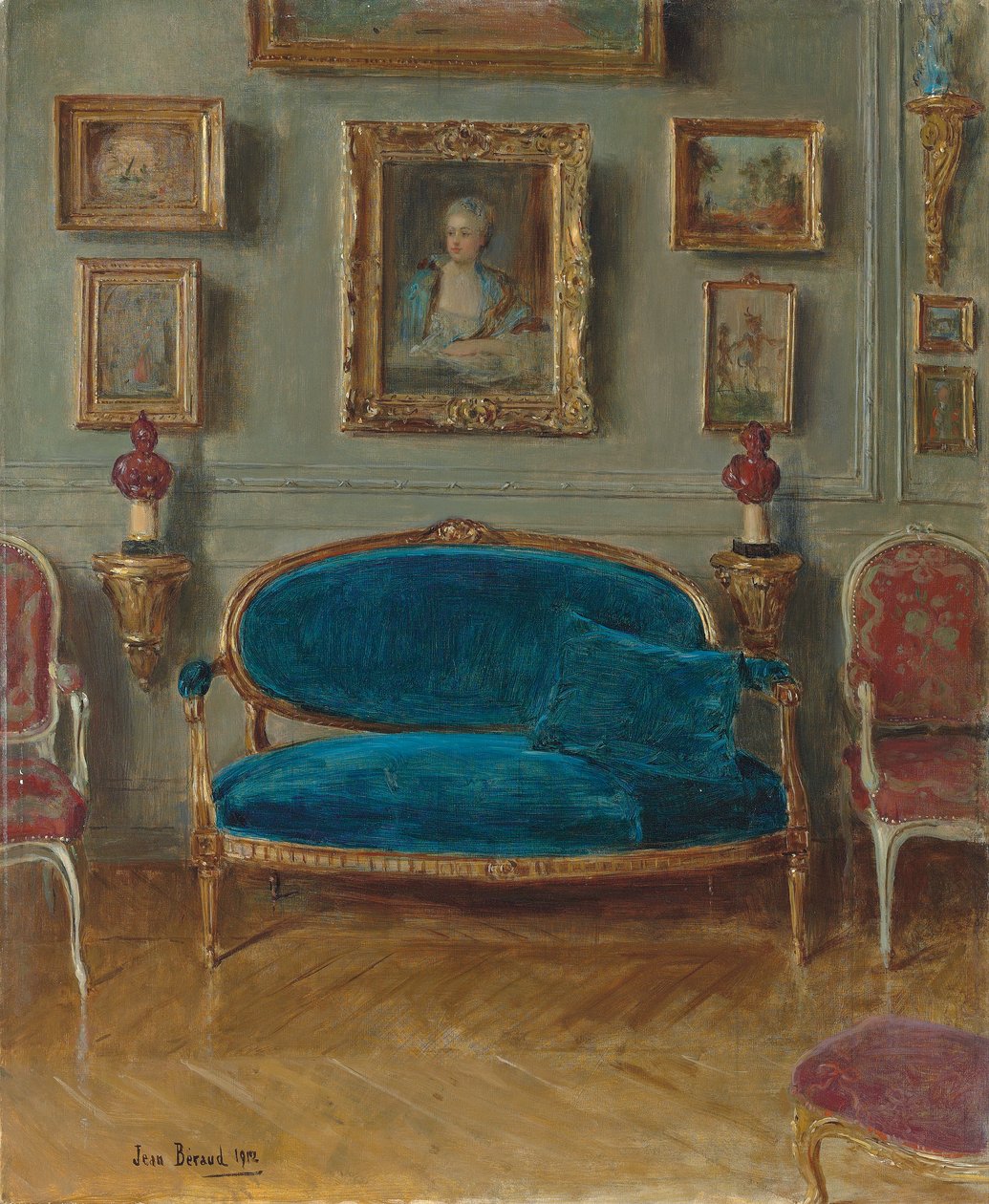 Il Divano Blu da Jean Beraud