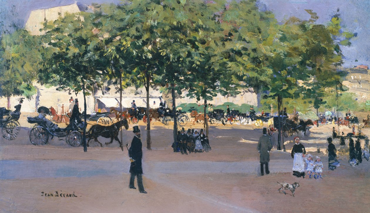 Passeggiata di domenica pomeriggio, Parigi da Jean Beraud
