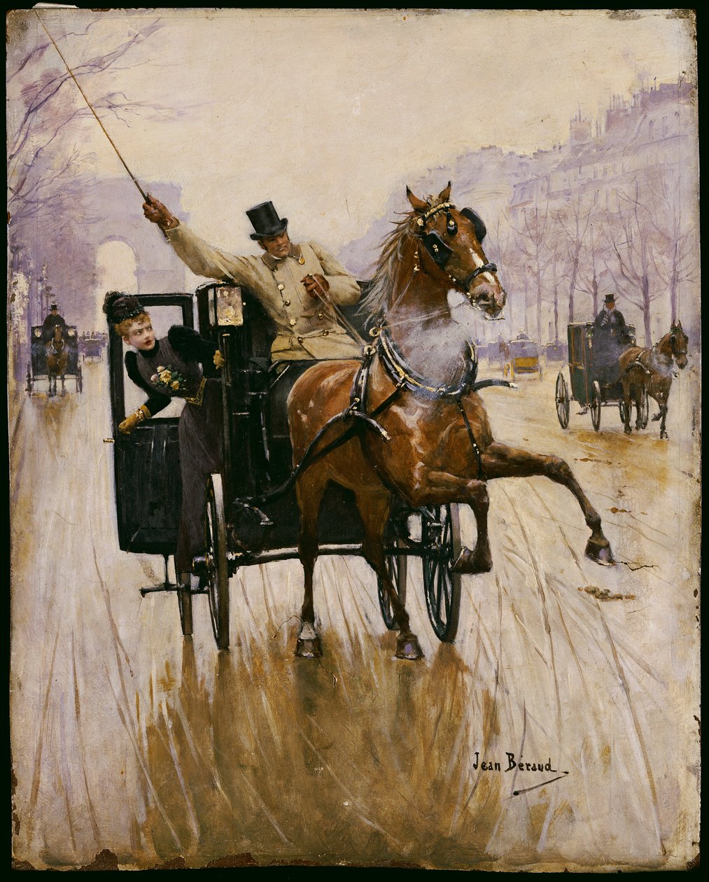 Fermati! da Jean Beraud