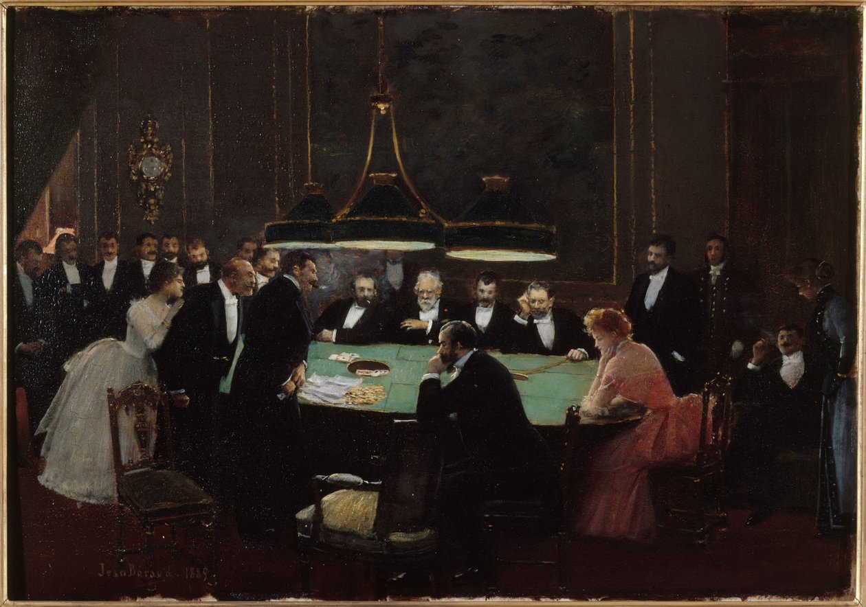 La sala giochi da Jean Beraud