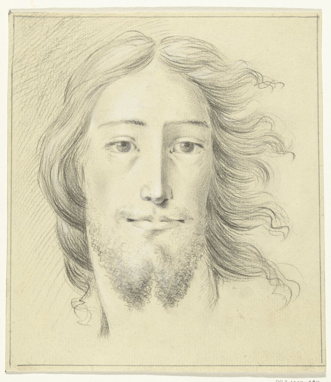 Testa di un uomo (Cristo?) da Jean Bernard