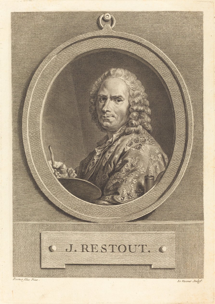 Jean Restout da Jean Charles Levasseur after Jean Bernard Restout