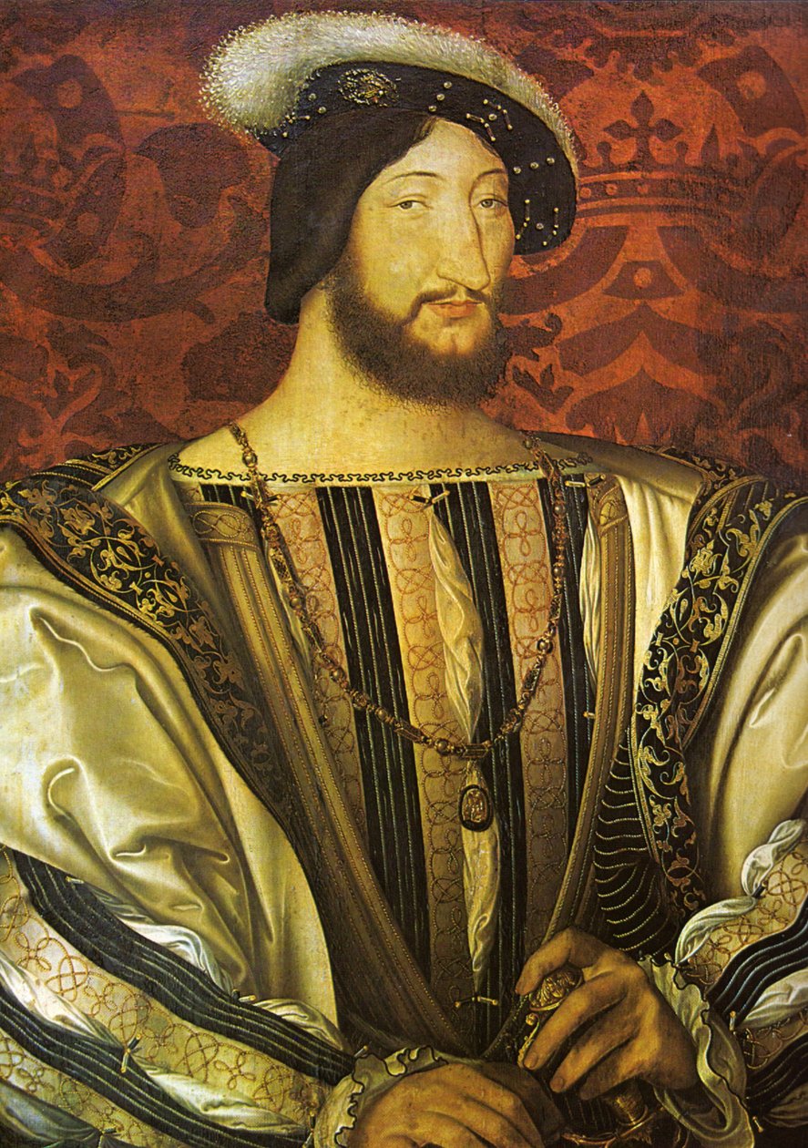 Francesco I, re di Francia da Jean Clouet