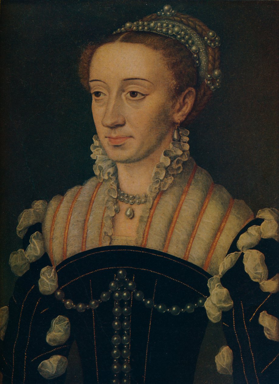Margherita di Navarra, c1563 da Jean Clouet
