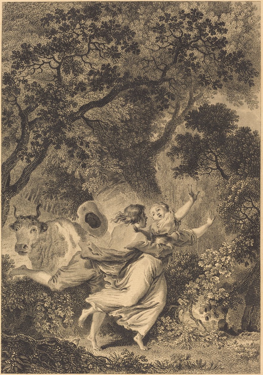 La campanella da Jean Dambrun after Jean Honoré Fragonard