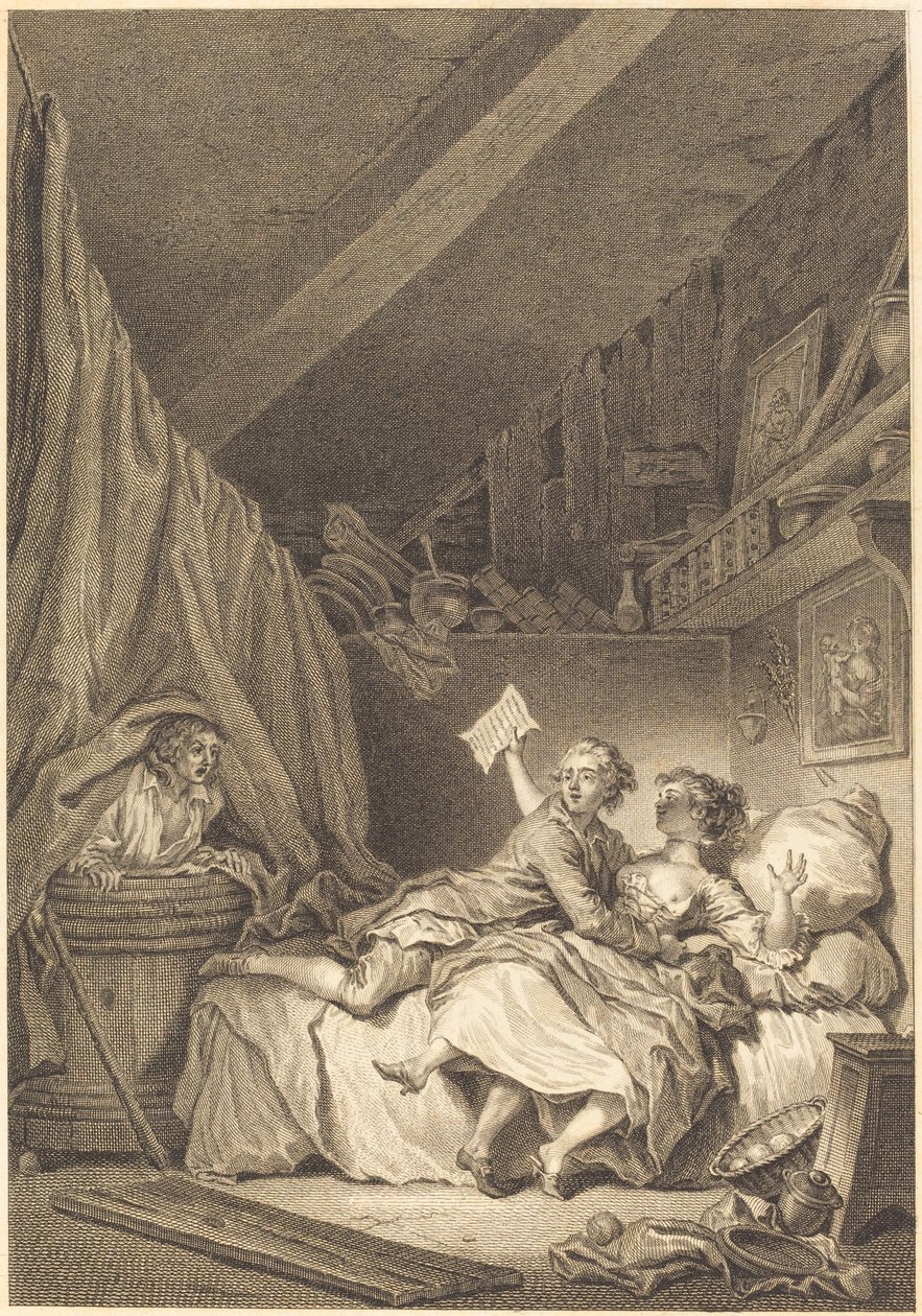 Il calzolaio da Jean Dambrun after Jean Honoré Fragonard