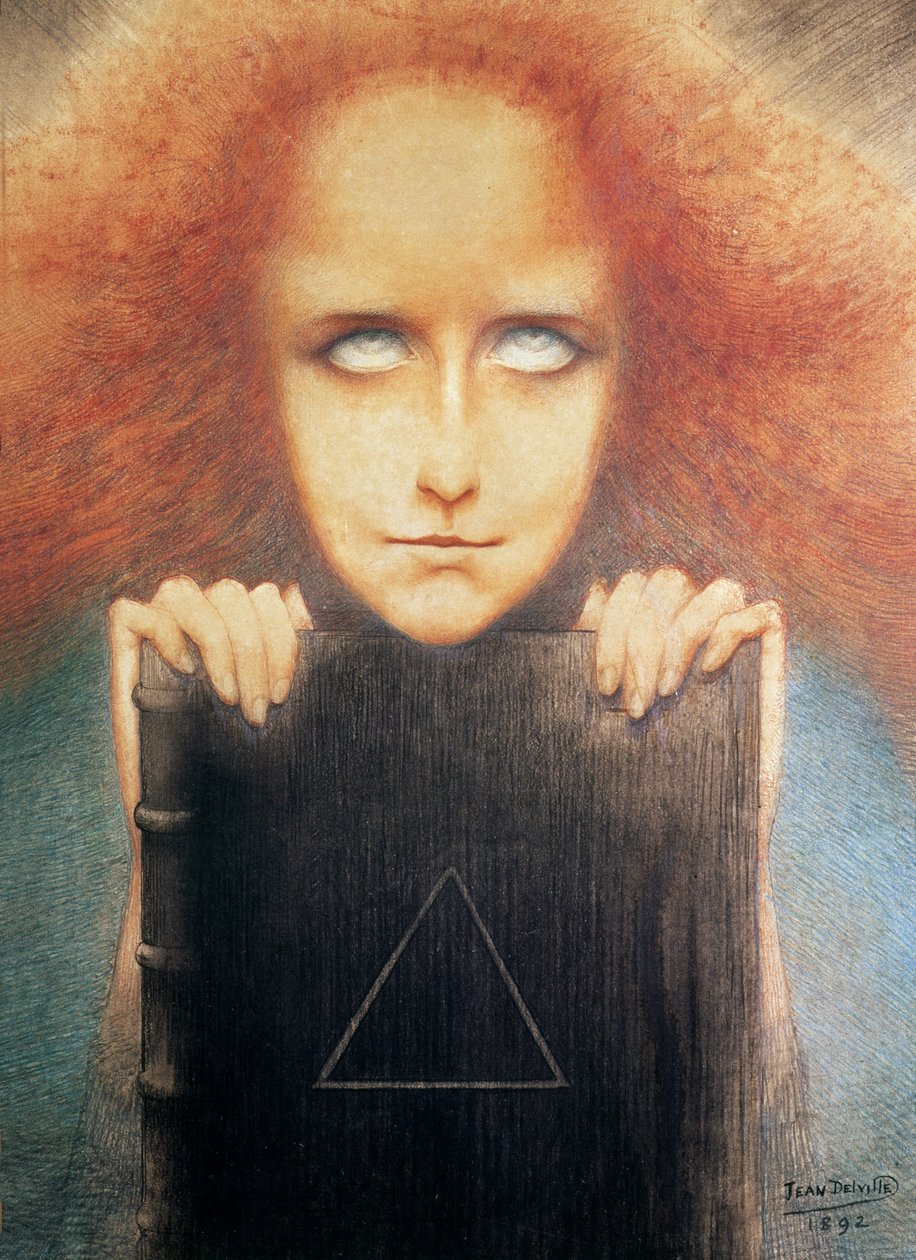 Ritratto di Mrs Stuart Merill da Jean Delville