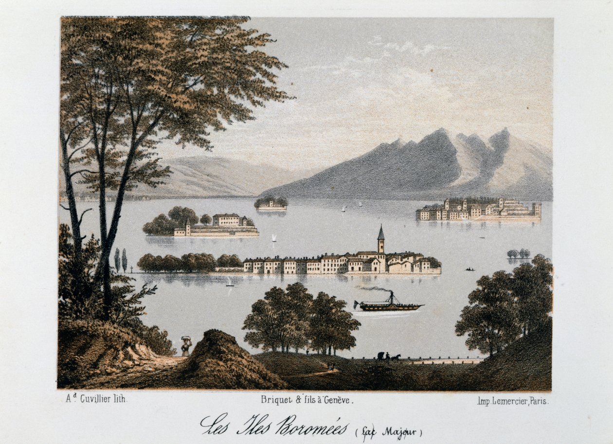 Isole Borromee (Lago Maggiore) da Jean Dubois