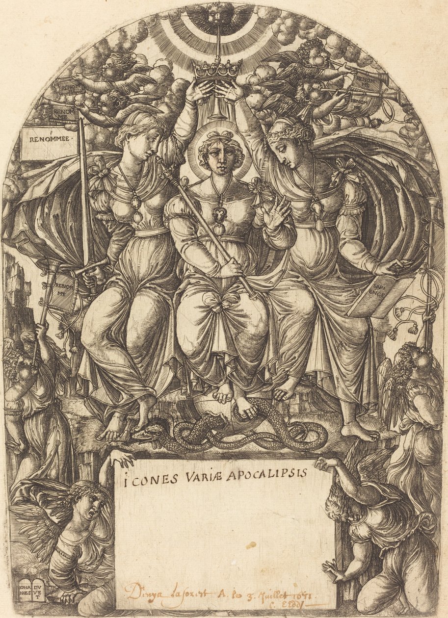 La Maestà Reale da Jean Duvet