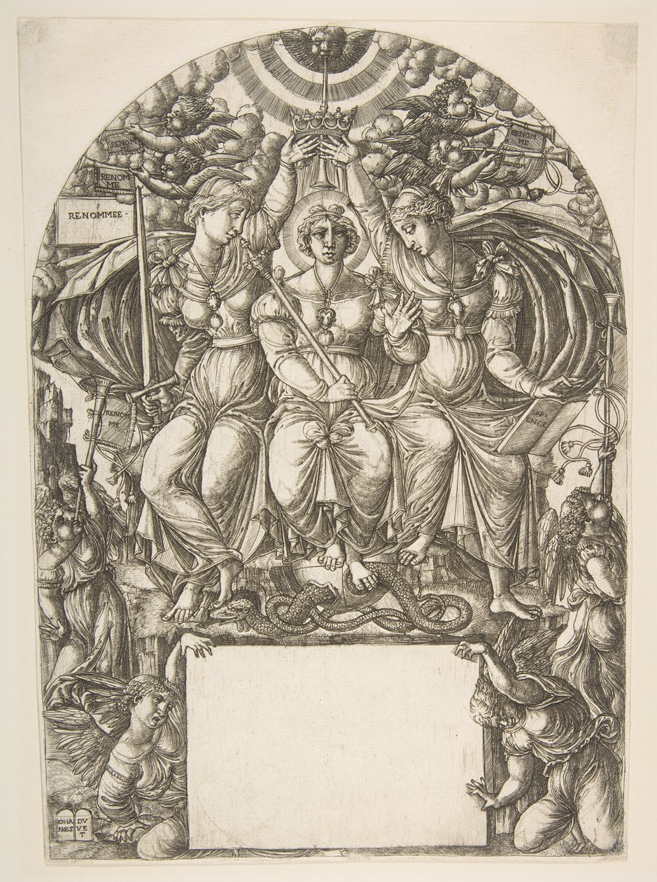 La Maestà Reale da Jean Duvet