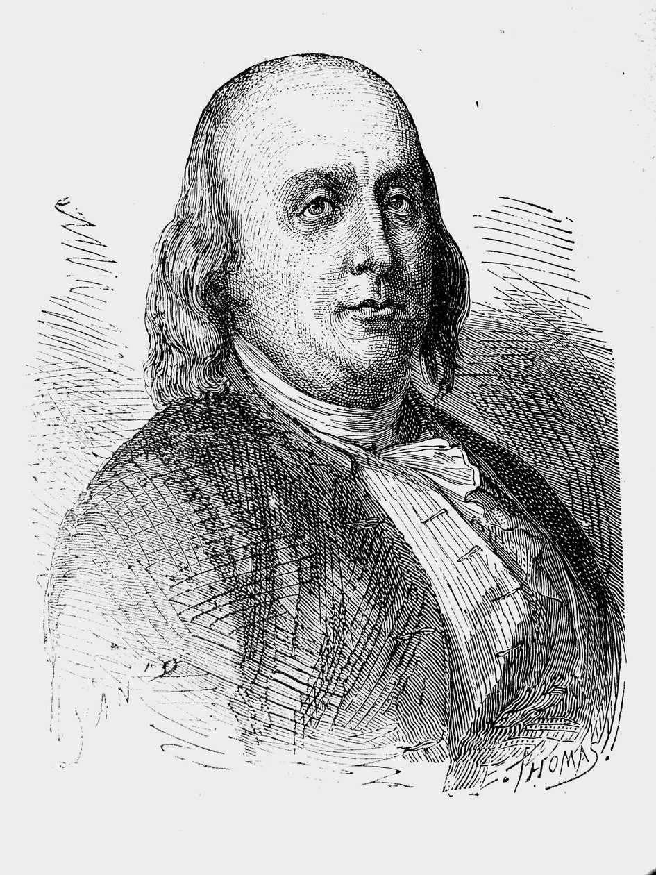 Benjamin Franklin da Jean Edouard Dargent