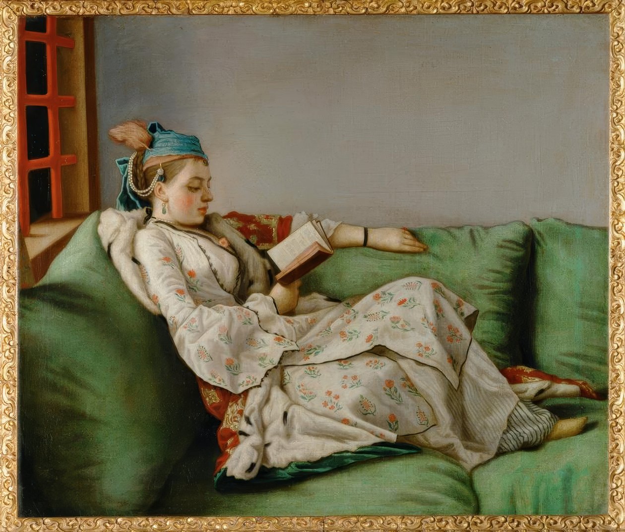 Ritratto di Marie Adélaïde di Francia da Jean Étienne Liotard