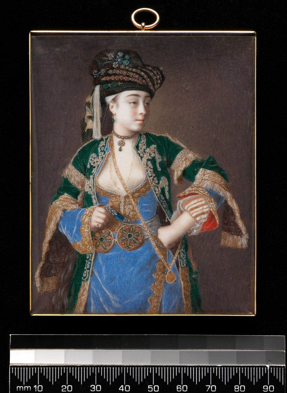 Laura Tarsi, "Una signora greca", 1745-1749 da Jean Étienne Liotard