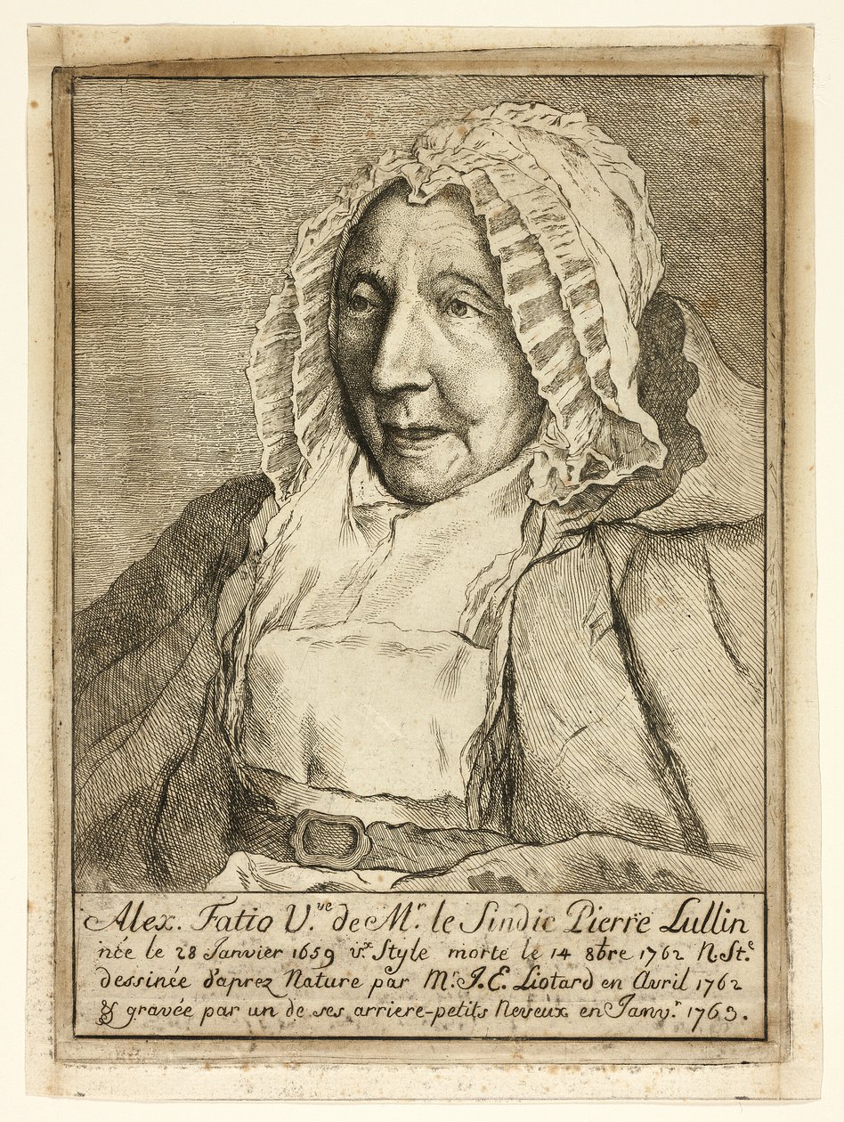 Madame Pierre Lullin-Fatio da Jean Étienne Liotard