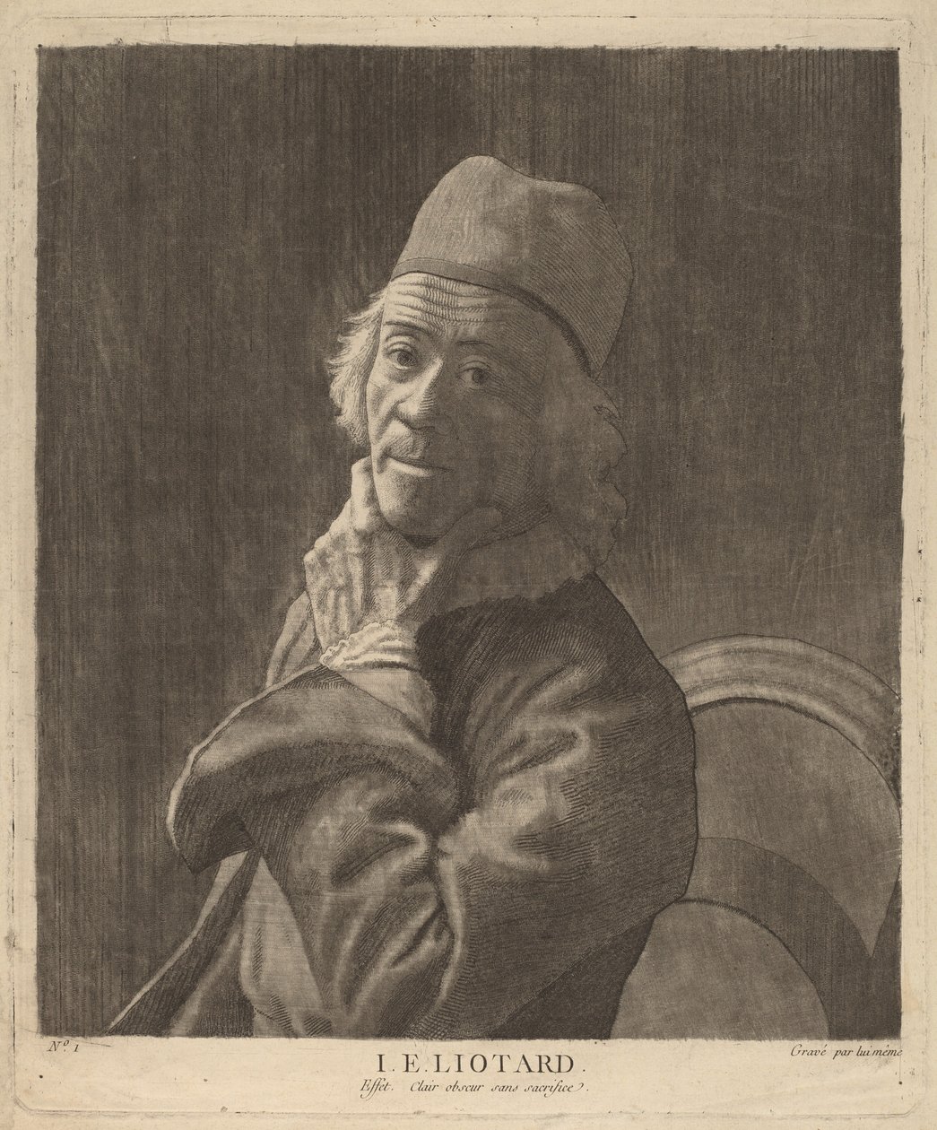 Autoritratto da Jean Étienne Liotard