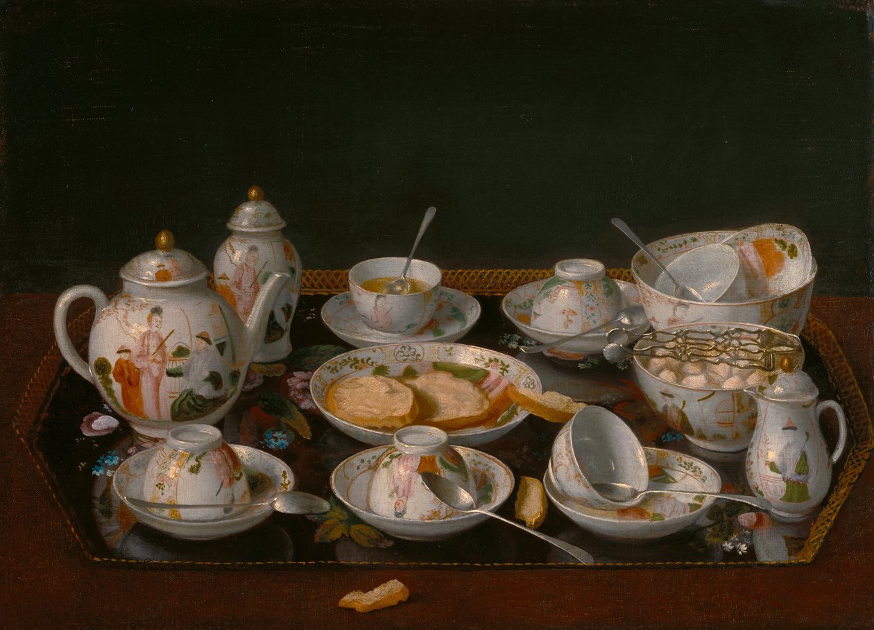 Natura morta: Set da tè da Jean Étienne Liotard