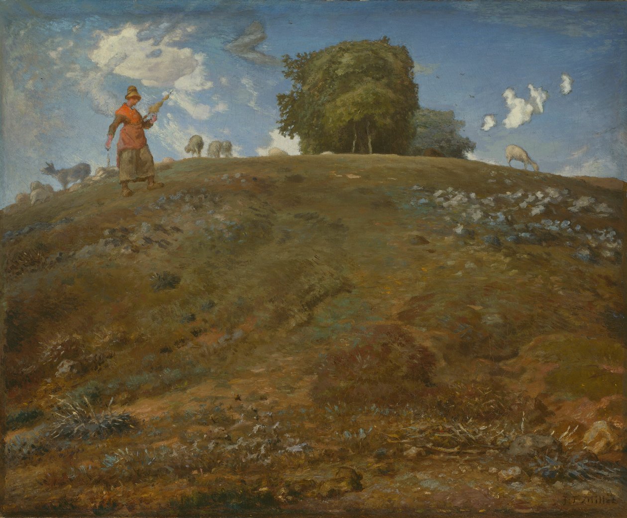 In Alvernia da Jean Francois Millet