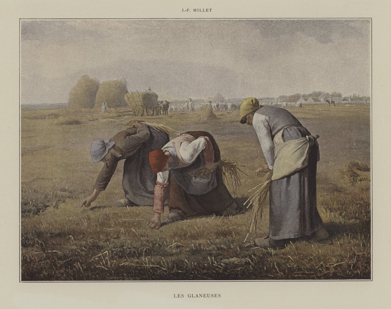 Le spigolatrici da Jean Francois Millet