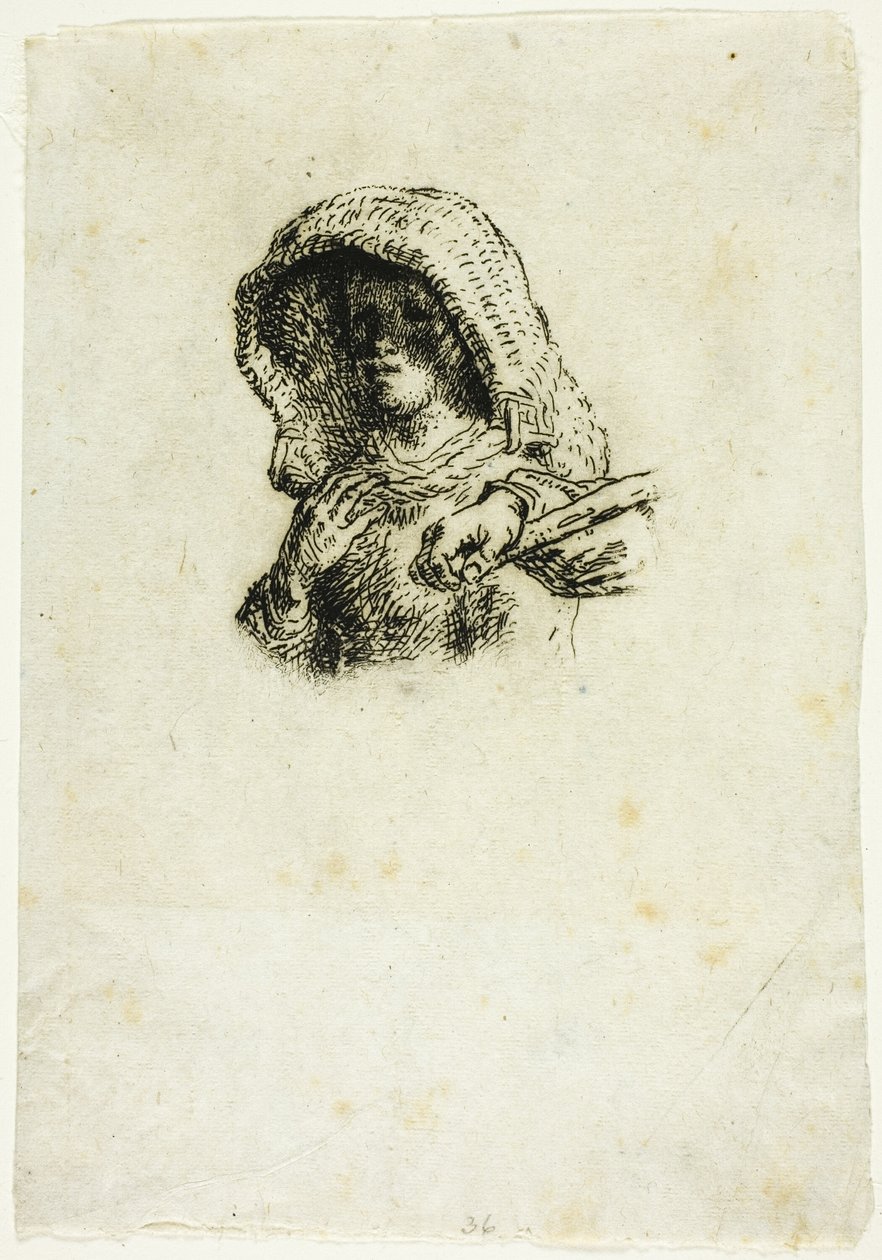 Contadini al lavoro da Jean Francois Millet