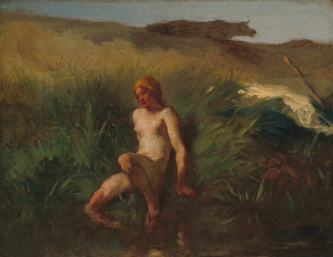 Il bagnante da Jean Francois Millet