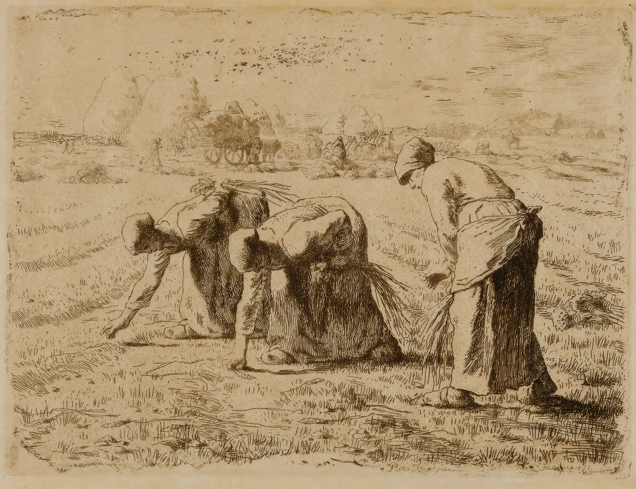 Gli Spigolatori da Jean Francois Millet