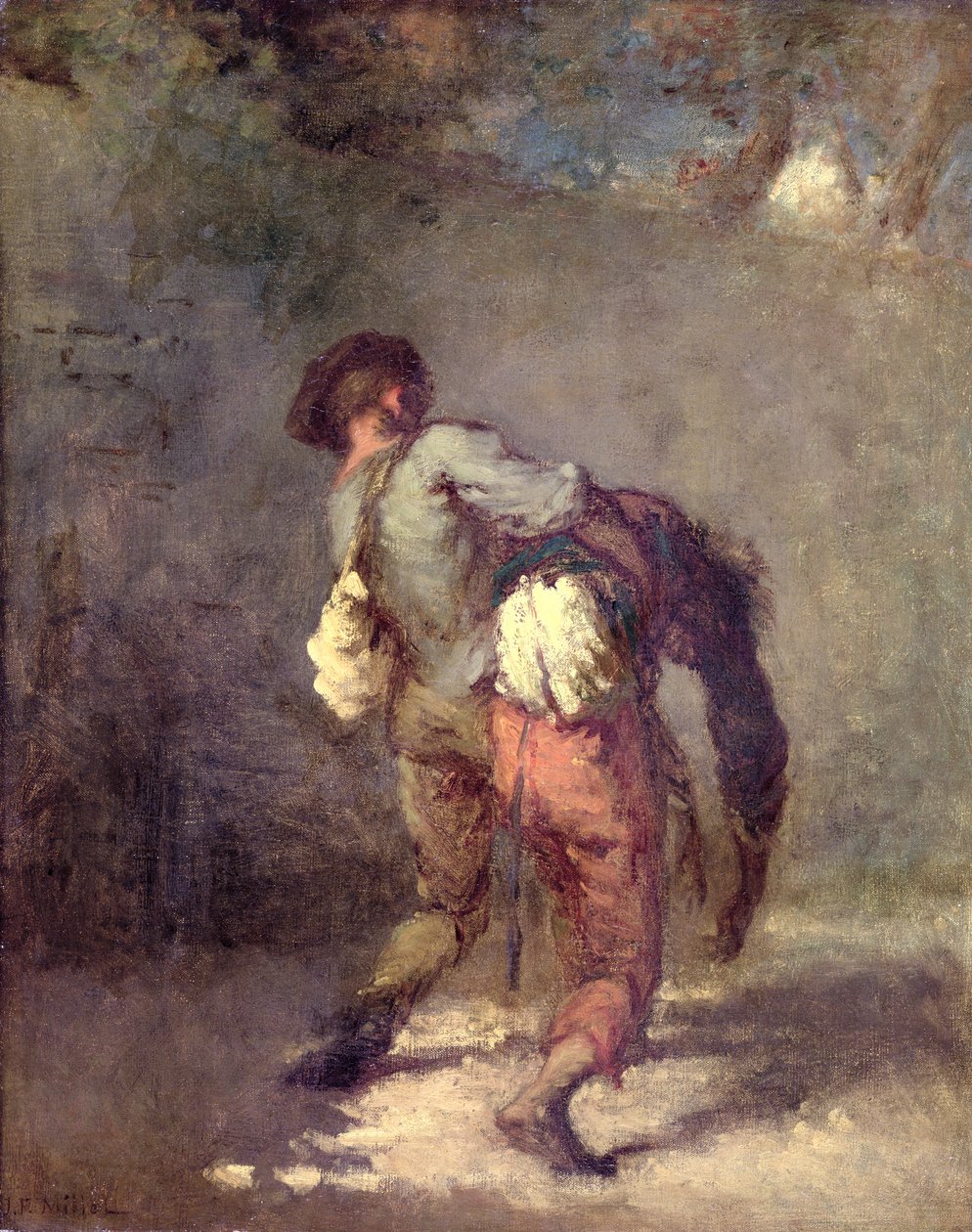 Il buon samaritano da Jean Francois Millet