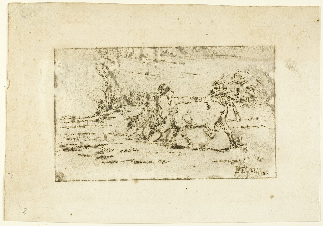 Le due mucche da Jean Francois Millet