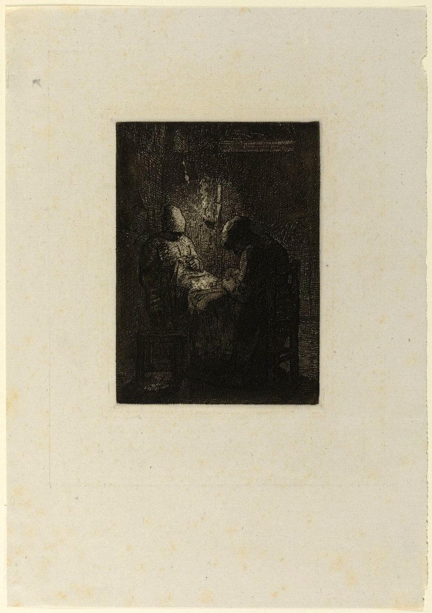 La veglia da Jean Francois Millet
