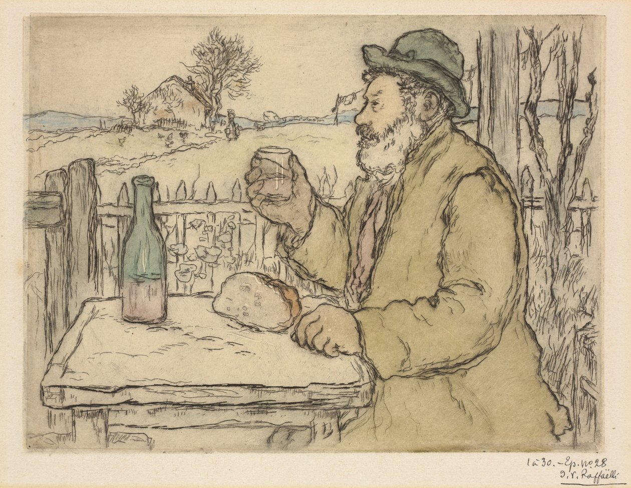 A Votre Santé, 1894 da Jean Francois Raffaelli