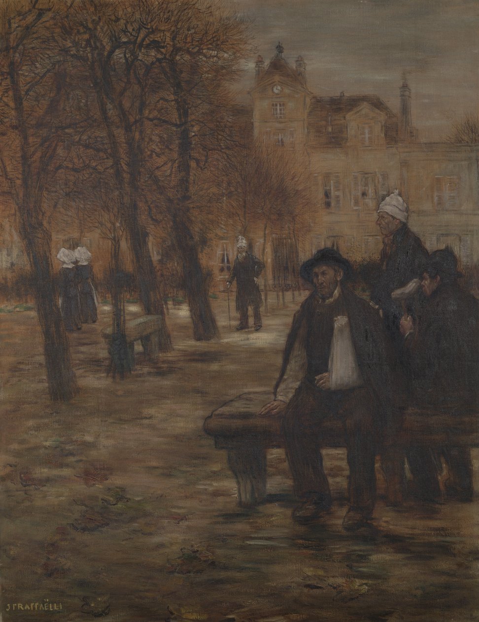 I Vecchi Convalescenti, c.1892 da Jean Francois Raffaelli