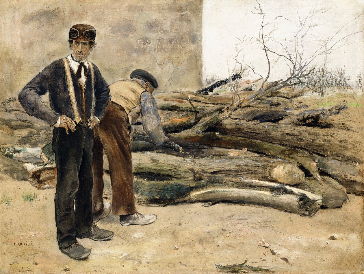 I taglialegna da Jean Francois Raffaelli