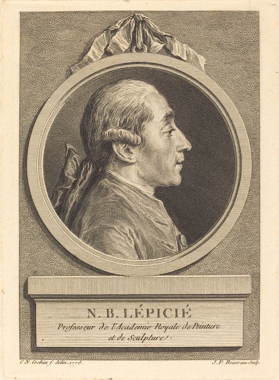 N.B. Lepicie da Jean Francois Rousseau after Charles Nicolas Cochin II
