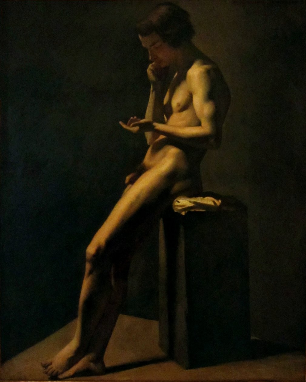 Accademia maschile da Jean Francois Millet