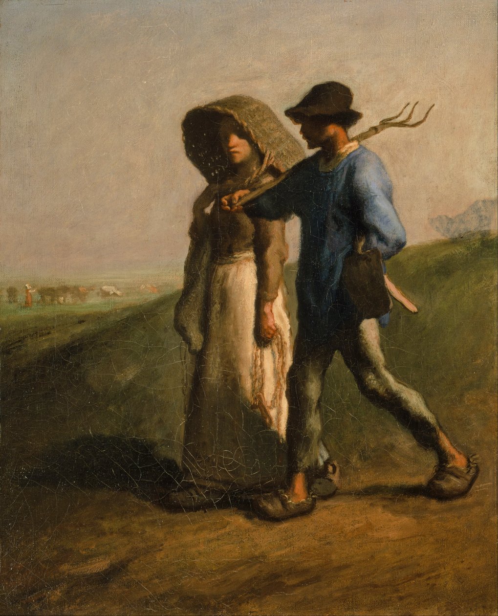 Andando al Lavoro da Jean Francois Millet