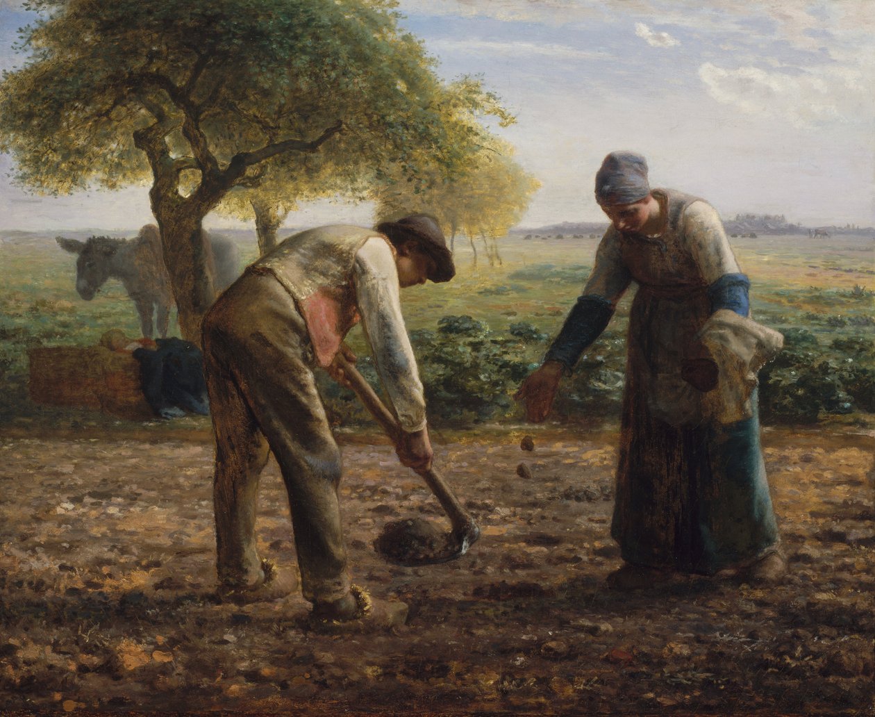 Potato Planters da Jean Francois Millet