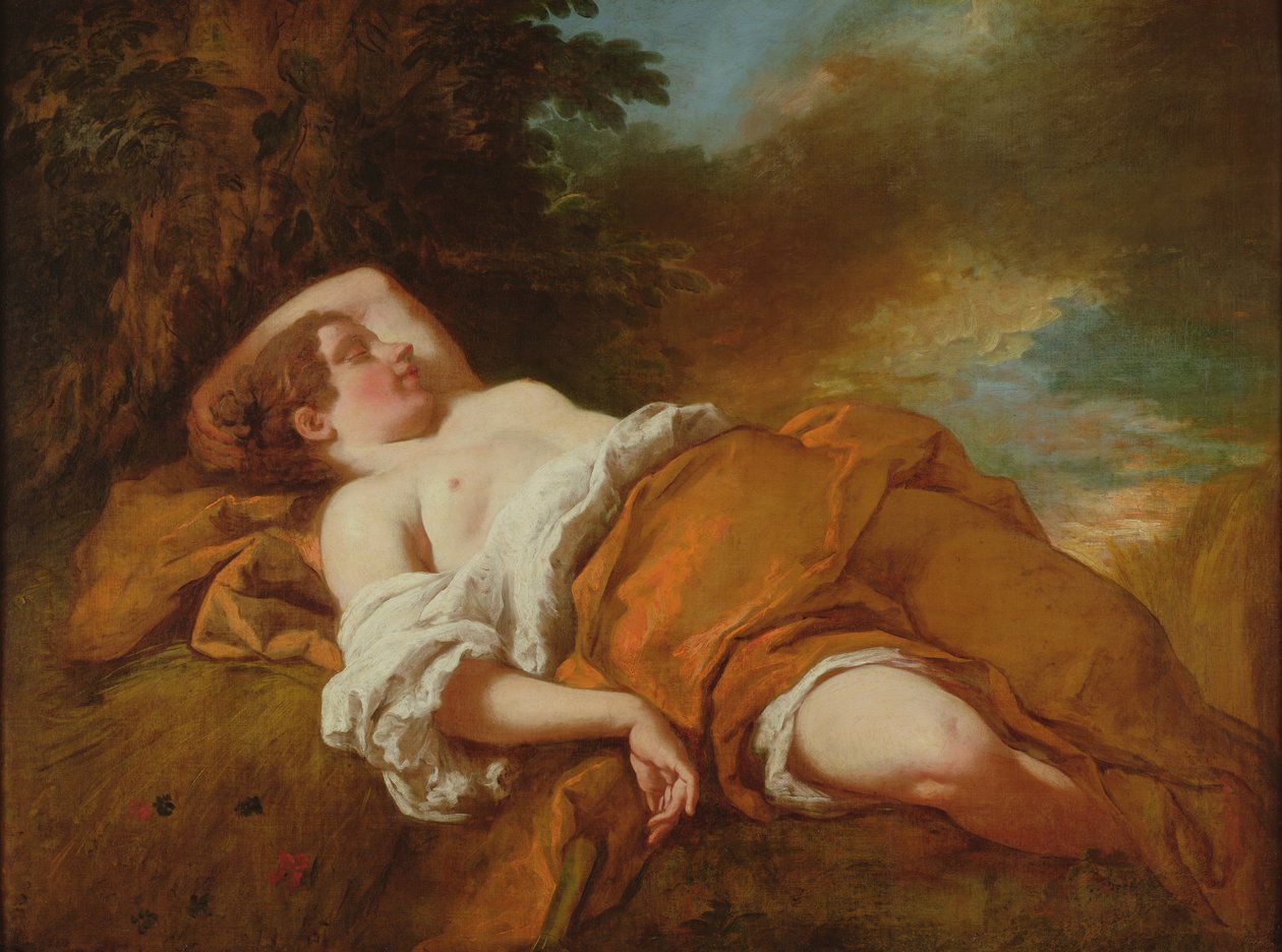 Il mietitore addormentato da Jean François de Troy